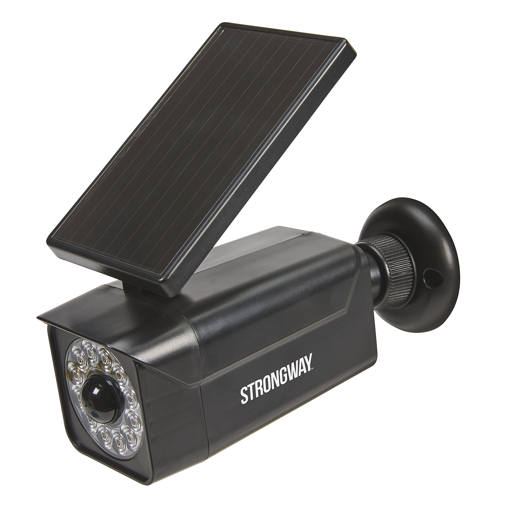 Strongway 800-Lumen LED Solar Motion Security Light, 6000K, Outdoor